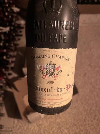 Rhône-dalen Châteauneuf-du-Pape Domaine Charvin 2009