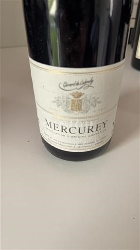 Bourgogne Mercurey Gérard De Labruy 2009