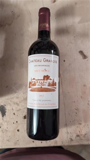 Bordeaux Haut-Médoc Cru Bourgeois Château Grandis 2012