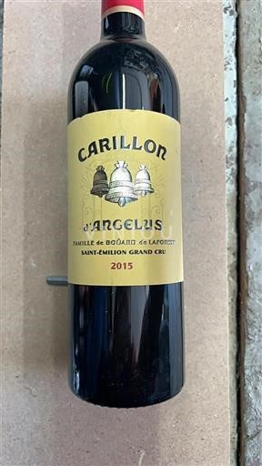 Bordeaux Saint-Émilion Grand Cru Le Carillon Angélus 2015