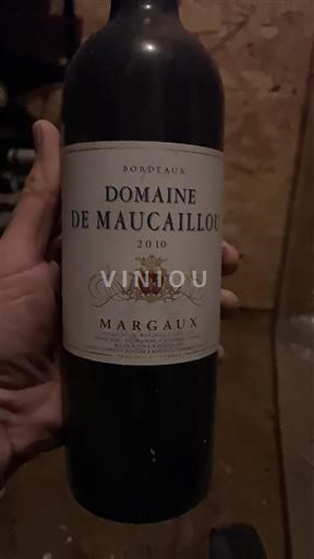 Bordeaux Margaux Château Maucaillou 2010