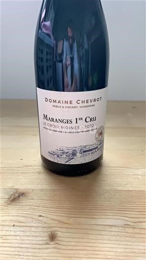 Bourgogne Ospecificerad Premier Cru Domaine Chevrot Le Croix Moines 2022