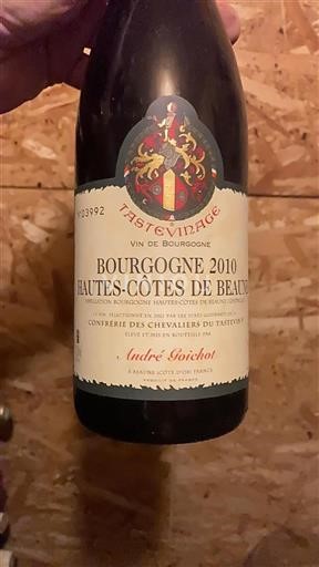 Borgoña Hautes Côtes de Beaune André Goichot 2010