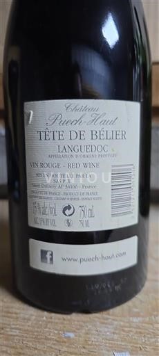Languedoc Château Puechhaut Tête de Béli­er 2017