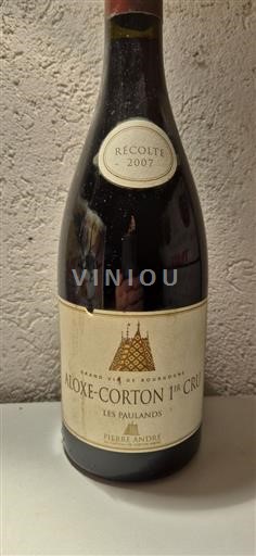 Burgundy Not Specified Premier Cru Pierre André Les Paulands 2007