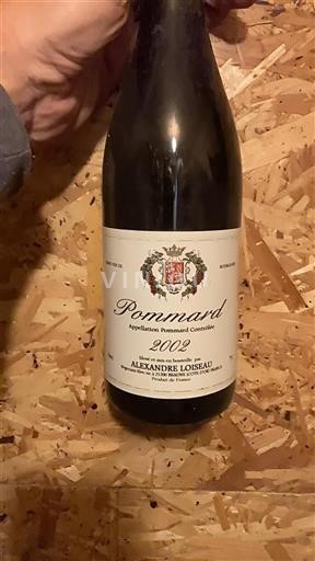 Borgonha Pommard Grand Cru Alexandre Loiseau 2002