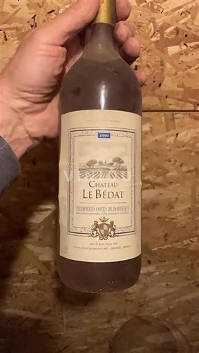 Bordeaux Premières-côtes-de-bordeaux Château Le Bédat 1990