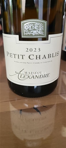 Burgundsko Petit-chablis Maison Alexandre 2023
