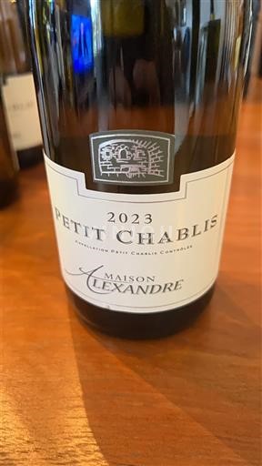 Bourgogne Petit-chablis Maison Alexandre 2023