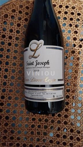 Rhône Valley Saint-Joseph Jeanpierre Lezin 2019