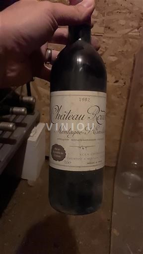 Bordeaux Montagne-saint-émilion Domaine Roudier 1992