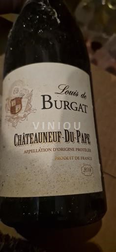 Rhônedalen Châteauneuf-du-Pape Louis De Burgat 2016