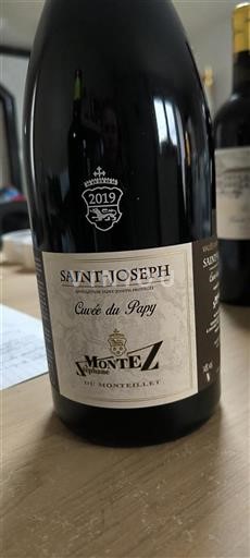 Rhônetal Saint-Joseph Stéphane Montez Du Monteillet du Papy 2019