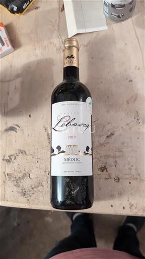 Bordeaux Médoc Château Le Boscq 2012