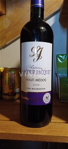 Bordéus Haut-Médoc Cru Bourgeois Château Lacour Jacquet 2019