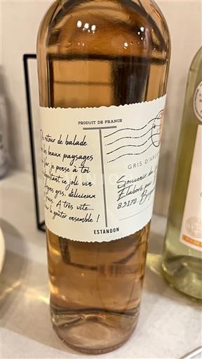 Provence, hạ lưu Rhône, Corse Var Estandon Gris d'Argens Không niên vụ