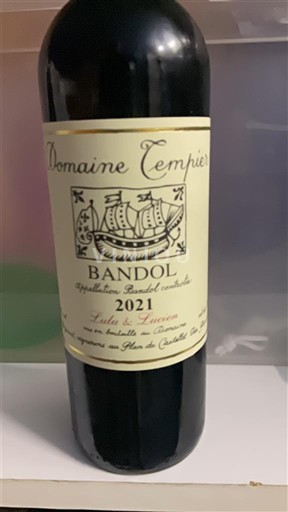 Provence Bandol Domaine Tempier 2021
