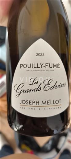 Loiredalen Pouilly-fumé Joseph Mellot Les Grands Edvins 2022