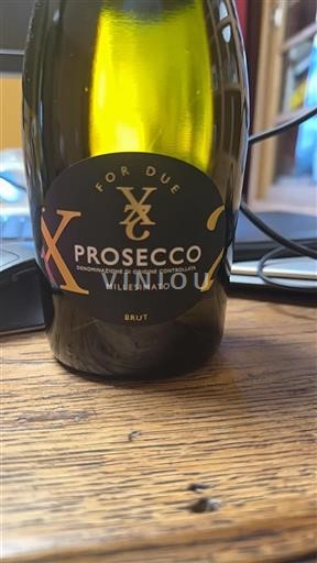 Veneto Prosecco For Due Prosecco Ikke årgangsbestemt