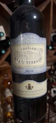Bordeaux Castillon-côtes-de-bordeaux Château Haute Terrasse 2016