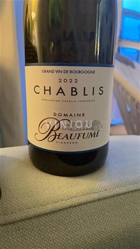 Bourgogne Chablis Beaufumé 2022