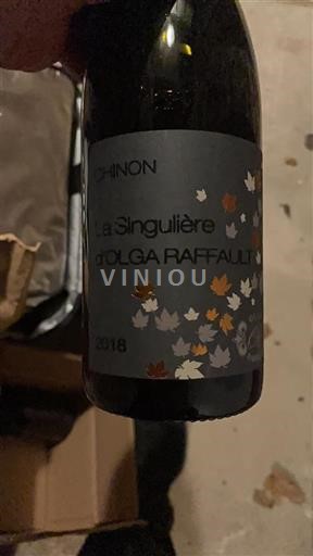 Loirevallei Chinon Olga Raffault La Singulière 2018
