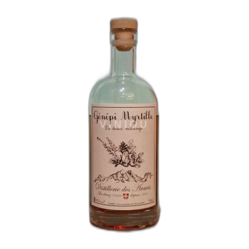 Gin London Dry Gin Génépi Myrtille Distillerie Des Aravis 10a - 2015 France Provence-Alpes-Côte d’Azur