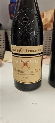 Rhône-dalen Châteauneuf-du-Pape Rives & Terrasses 2023