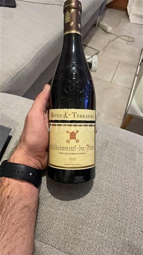 Rona dolina Châteauneuf-du-Pape Rives & Terrasses 2023