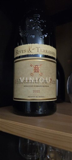 Valle del Ródano Châteauneuf-du-Pape. Rives & Terrasses 2023