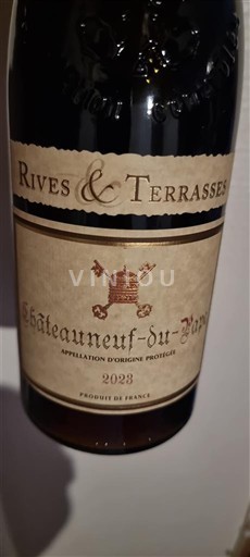 Valea Ronului Châteauneuf-du-Pape Rives & Terrasses 2023