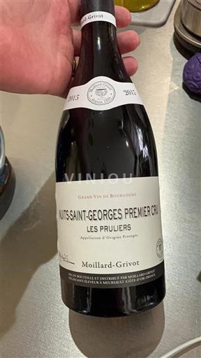 Burgundi Nuits-saint-georges Premier Cru Moillardgrivot Les Pruliers 2015