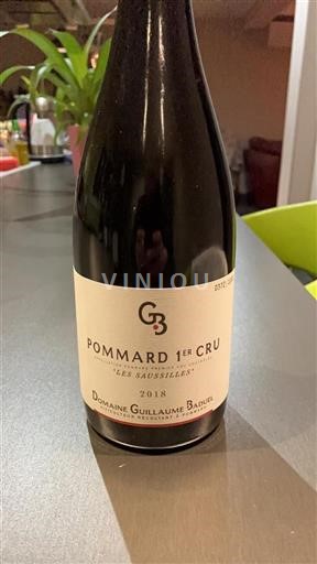 Borgoña Pommard Premier Cru Domaine Guillaume Baduel Les Saussilles 2018