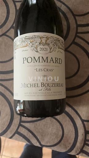 Borgoña Pommard Michel Bouzereau Et Fils Les Cras 2021