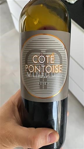 Bordeaux Ni doloceno Côte Pontoise 2019