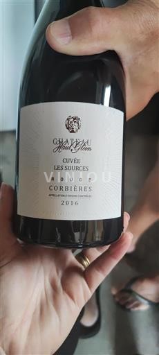Linguadoca Corbières Château Haut Gléon Les Sources 2016