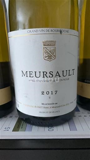 Bourgogne Meursault Darnatjacquinet 2017