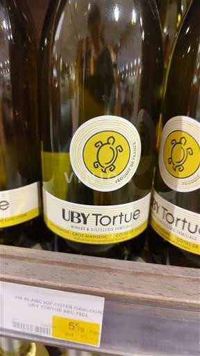 Sudoeste Côtes de Gascogne Domaine Uby Tortue Sin añada
