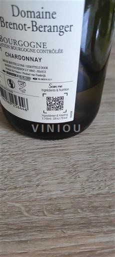 Borgoña Domaine Brenot Beranger Sin añada