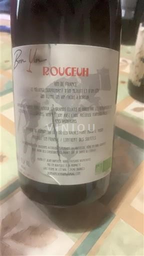 Lounais-Ranska Määrittelemätön Bon Vin Rougeuh Ei vuosikertaa