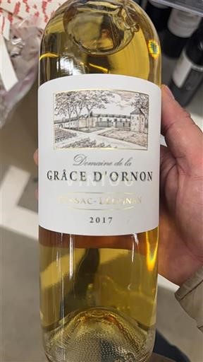 Burdeos Pessac-Léognan Domaine La Grâce Ornon 2017