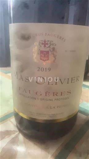 Languedoc Faugères Mas Olivier 2019