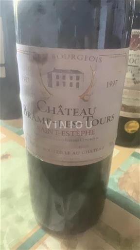Bordeaux Saint-Estèphe Brame Les Tours 1997