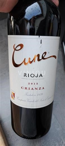 La Rioja Rioja Cune Crianza 2015
