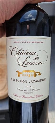 Bordeaux Château Laussac Sélection La Caresse 2014