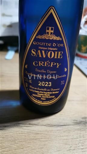 Wines Blanc sec Vieilles Vignes Goutte Or 2023 France Savoie and Bugey Crépy AOC