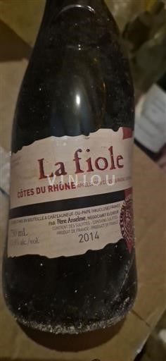 Rhônetal Côtes du Rhône Père Anselme La Fiole 2014