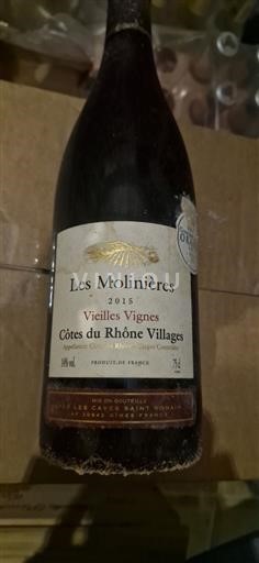 Rhône Valley Côtes du Rhône Villages Les Molinières Vieilles Vignes 2015
