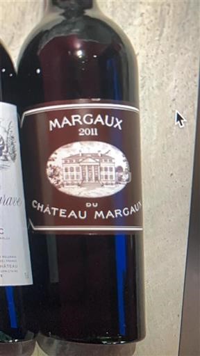 Bordeaux Margaux Grand Cru Château Margaux 2011