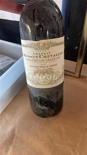 Bordeaux Saint-Émilion Grand Cru Grand Cru Château Musset Chevalier 2005